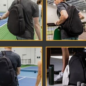 VETTA Black Sling Bag